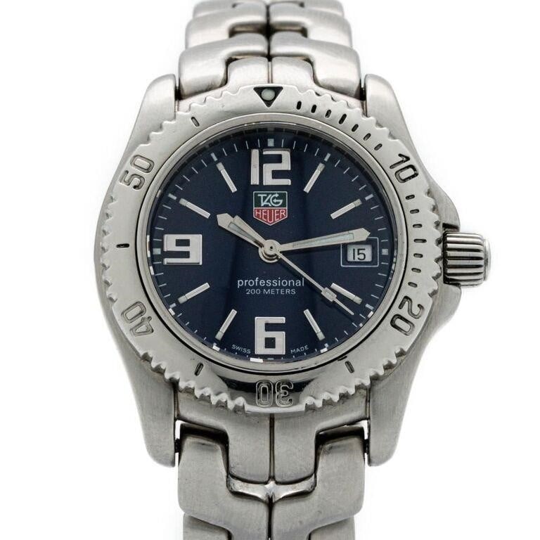 TAG Heuer Professional 35mm Stainless Steel Quartz Wrist Watch (1 of 5)