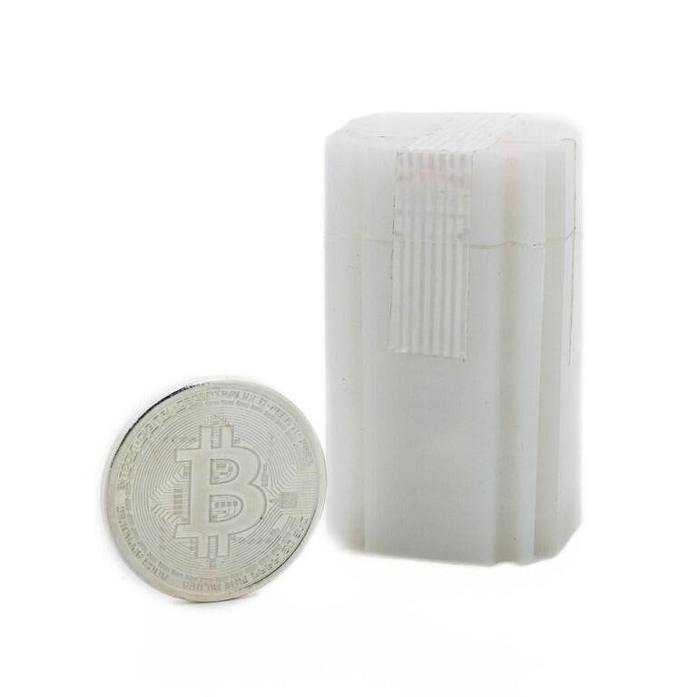 1 Mint Tube of 20 1 Ounce Fine .9999 Silver Bitcoin Bullion Rounds Coins (1 of 4)