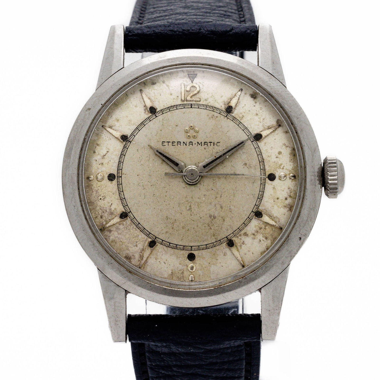 Eterna Matic Stainless Steel Cal 1247T Auto Watch (1 of 9)