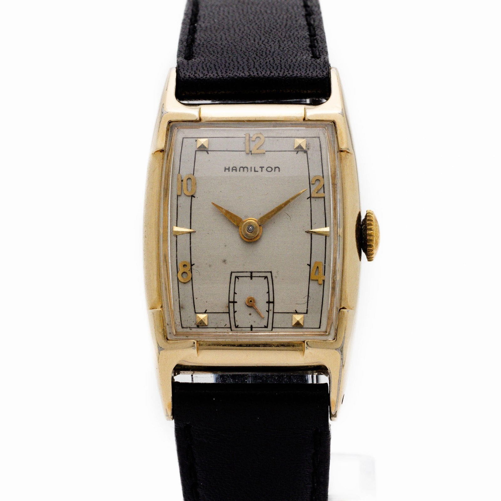 Hamilton Stuart 14kt Gold Filled 19j Cal.982 Watch (1 of 8)