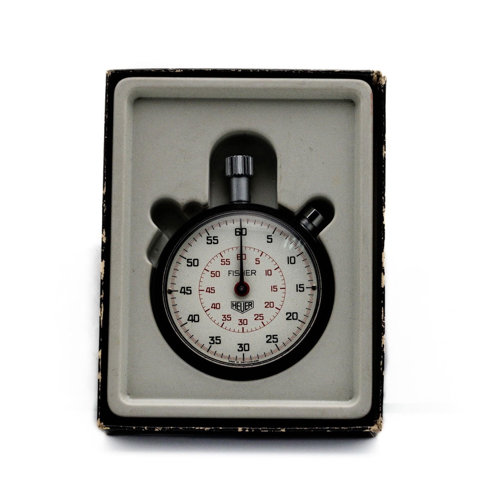 Heuer Fisher 60 Min Cal.7710 7j Chrono Stopwatch (1 of 13)