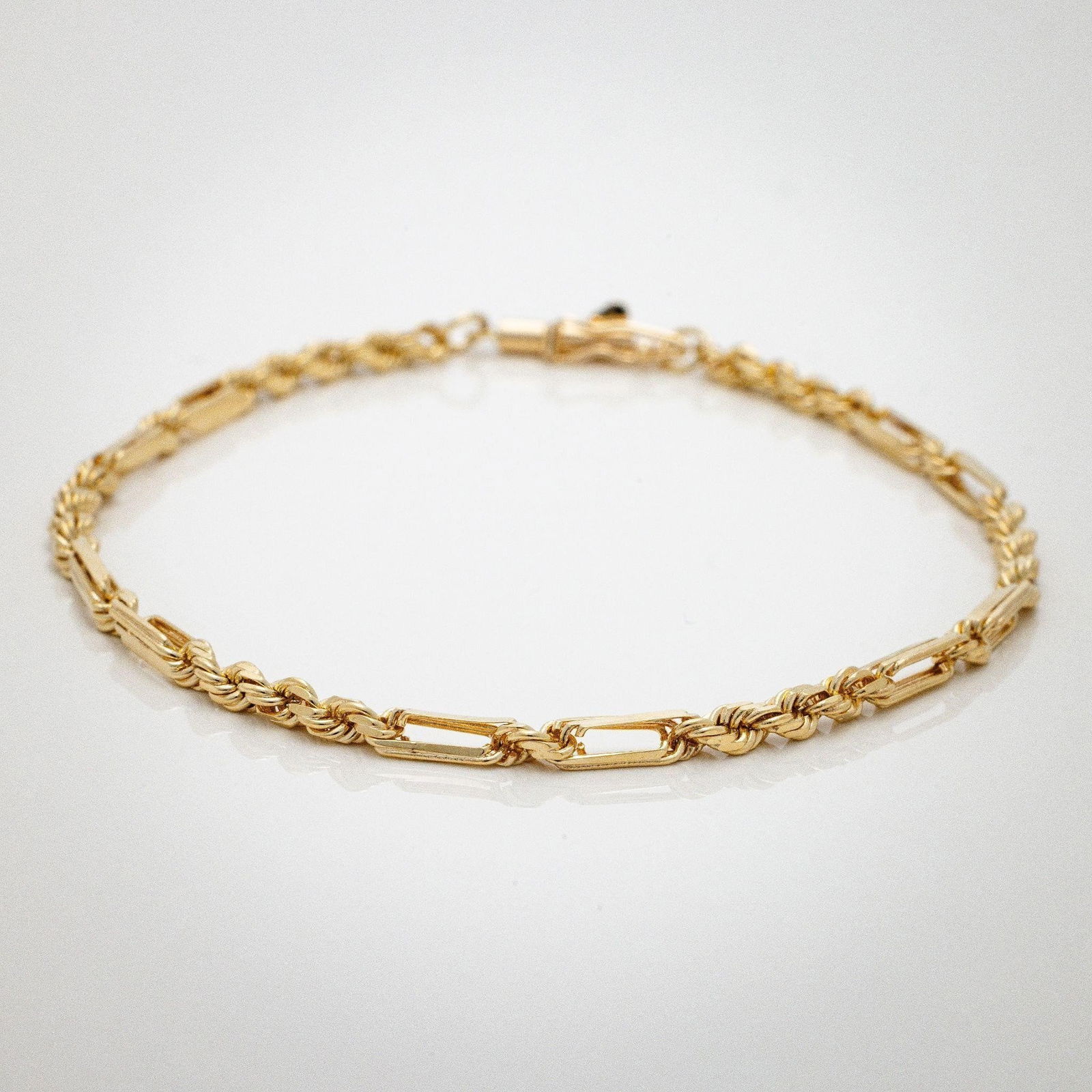 14kt Yellow Gold Italian Milano Rope Bracelet (1 of 5)