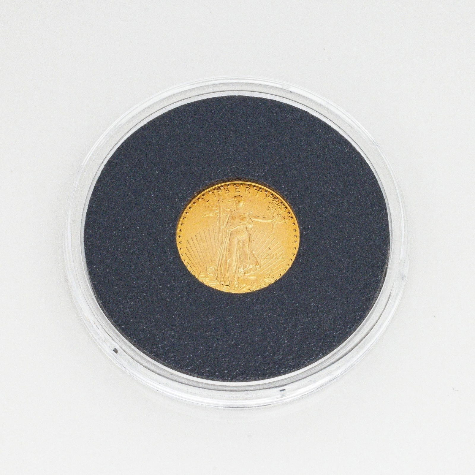 2014 American 1/10 OZ Fine Gold Eagle $5 Coin (1 of 5)