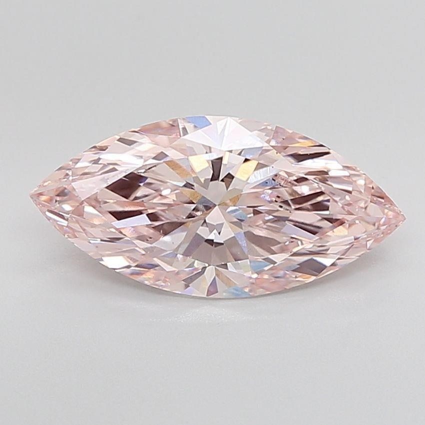 Marquise Cut 3.57 ct Fancy Pink VS2 Loose Diamond (1 of 6)