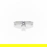 Cartier Platinum Solitaire Diamond Engagement Ring