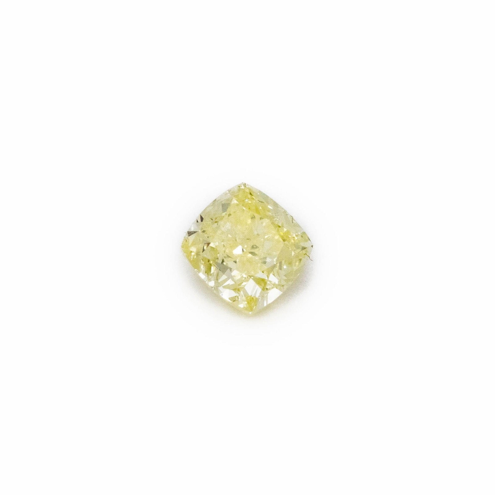 GIA VVS Natural Fancy Yellow Cushion Loose Diamond: An extremely rare, GIA VVS1 Natural Fancy Yellow Cushion Loose Diamond The picture is of the actual stone you will receive and the video is linked into this auction for viewing. We also added a copy o