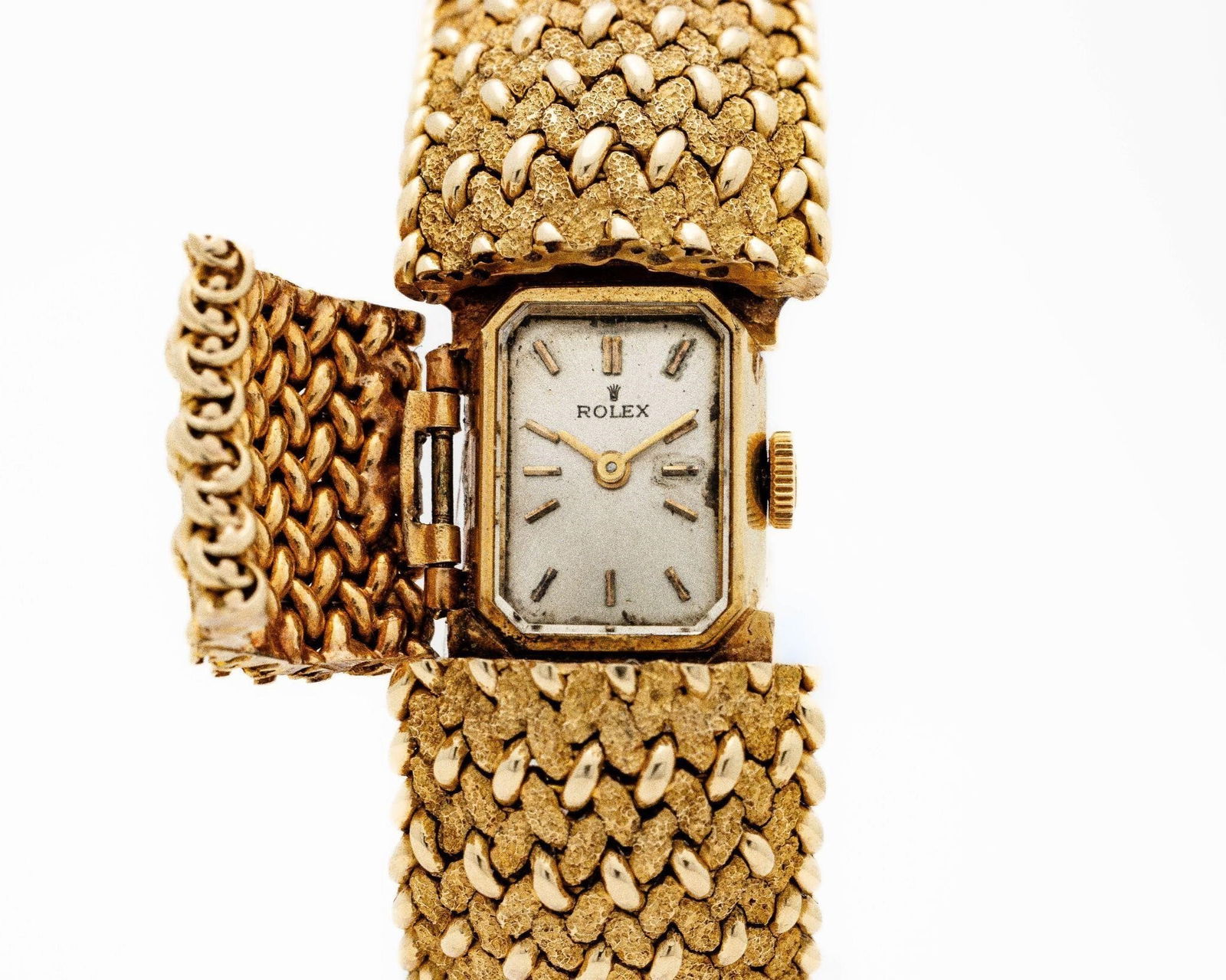 Antique Rolex 1800 14kt Yellow Gold Deco Watch (1 of 6)