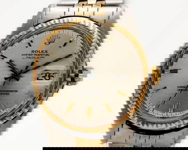 Vintage Rolex Datejust 1601 Two-Tone Watch: 1967 Rolex Datejust 1601 - Rare Complete Set - Silver Pie Pan Sigma Dial - Two-Tone Jubilee Bracelet A truly exceptional and highly collectible example of the legendary Rolex Datejust 1601, this