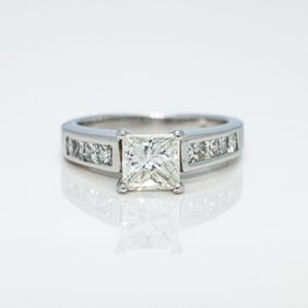 14k Gold 1.43ct Natural Diamond Engagement Ring