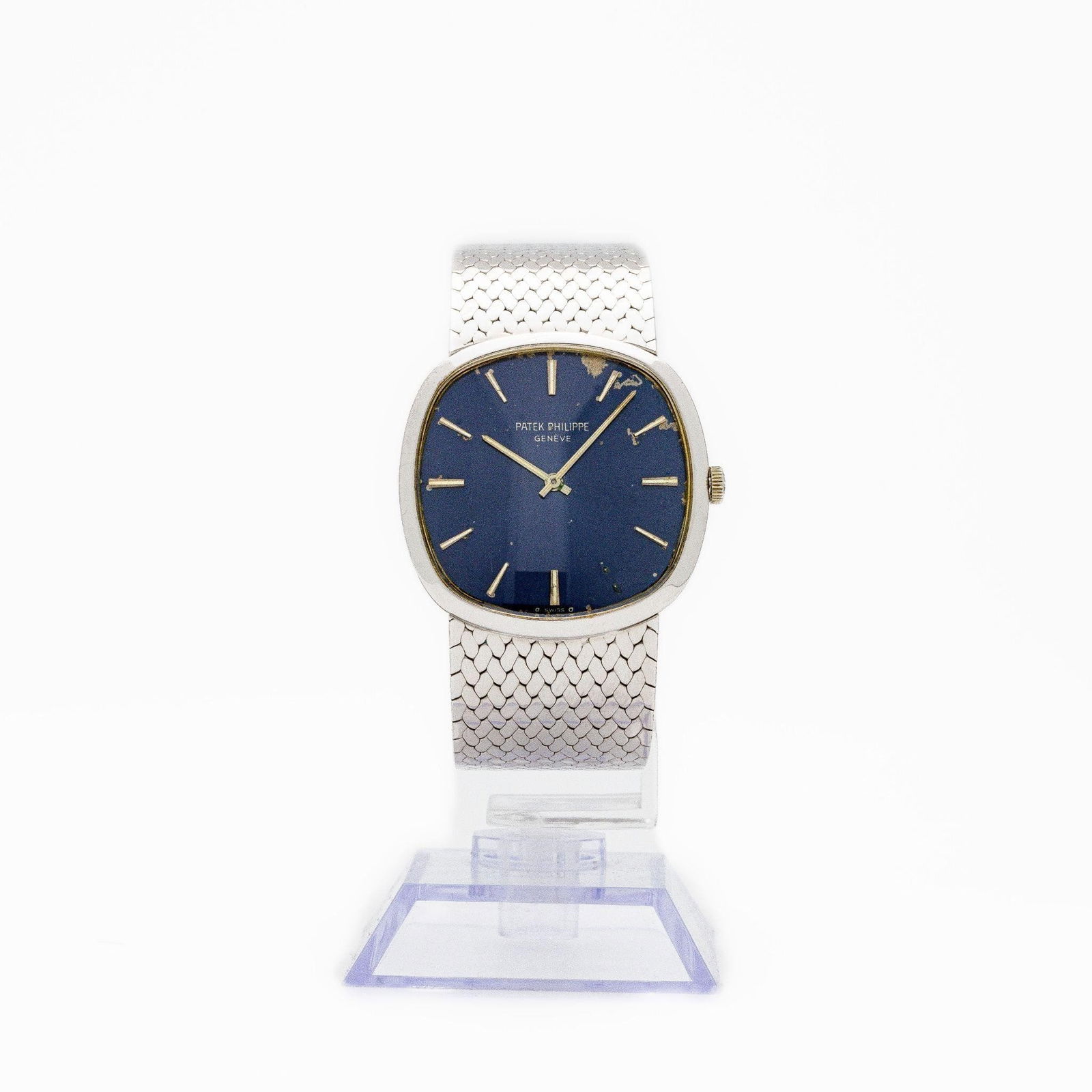 Patek Phillipe 3544 Ellipse 18kt White Gold Watch (1 of 8)