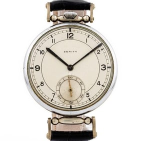 Zenith 45mm SS Pocket Wrist Conversion Watch