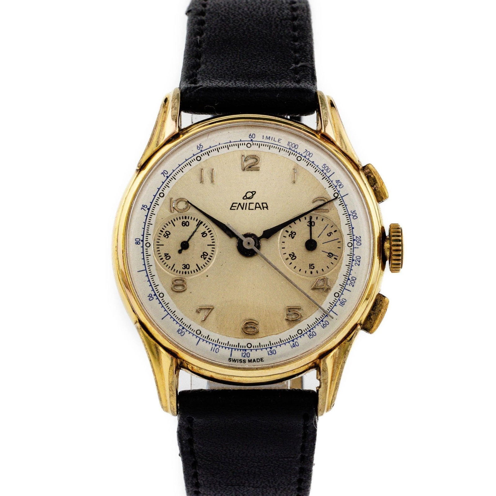 Vintage Enicar Venus 188 Chronograph Wristwatch (1 of 3)