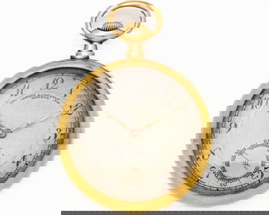 Vacheron Constantin 18kt Gold Manual Pocket Watch: Vacheron Constantin Pocket Watch - 18kt Yellow Gold - Triple Signed - Circa 1930s - 62.27g A rare and early Vacheron Constantin pocket watch from the 1930s, housed in a heavy, triple-signed solid 18kt