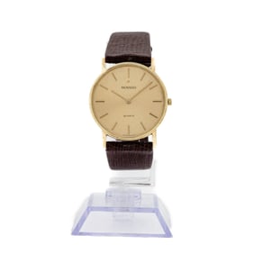 14kt Yellow Gold Movado Swiss Quartz Wrist Watch