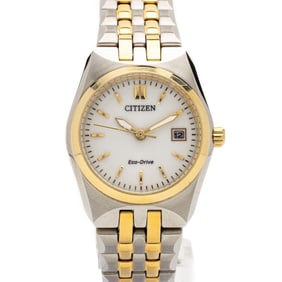 Citizen Corso Stainless Steel Eco-Drive Wristwatch