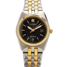 Citizen Corso Stainless Steel Eco-Drive Wristwatch