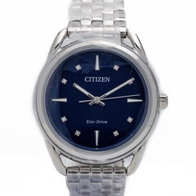 Citizen Dress Classics Steel Eco-Drive Wristwatch