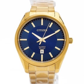 Citizen Gold Stainless Steel Quartz Wristwatch