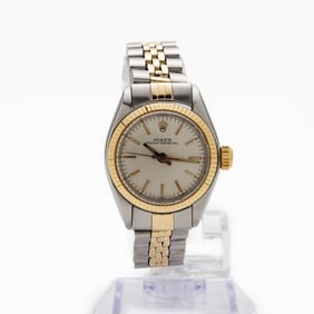 Rolex 6719 14kt SS two Tone Wrist Watch