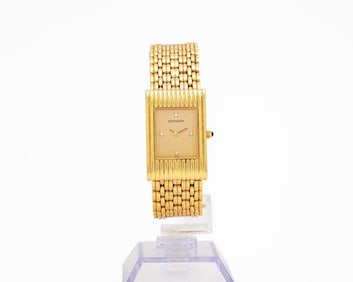 Boucheron Reflet 18kt Yellow Gold Diamond Watch