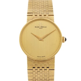 Vintage Baume & Mercier Classima 55121 14kt Watch