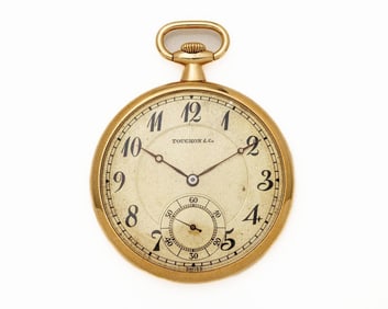 Antique Touchon & Co 18kt Gold Pocket Watch