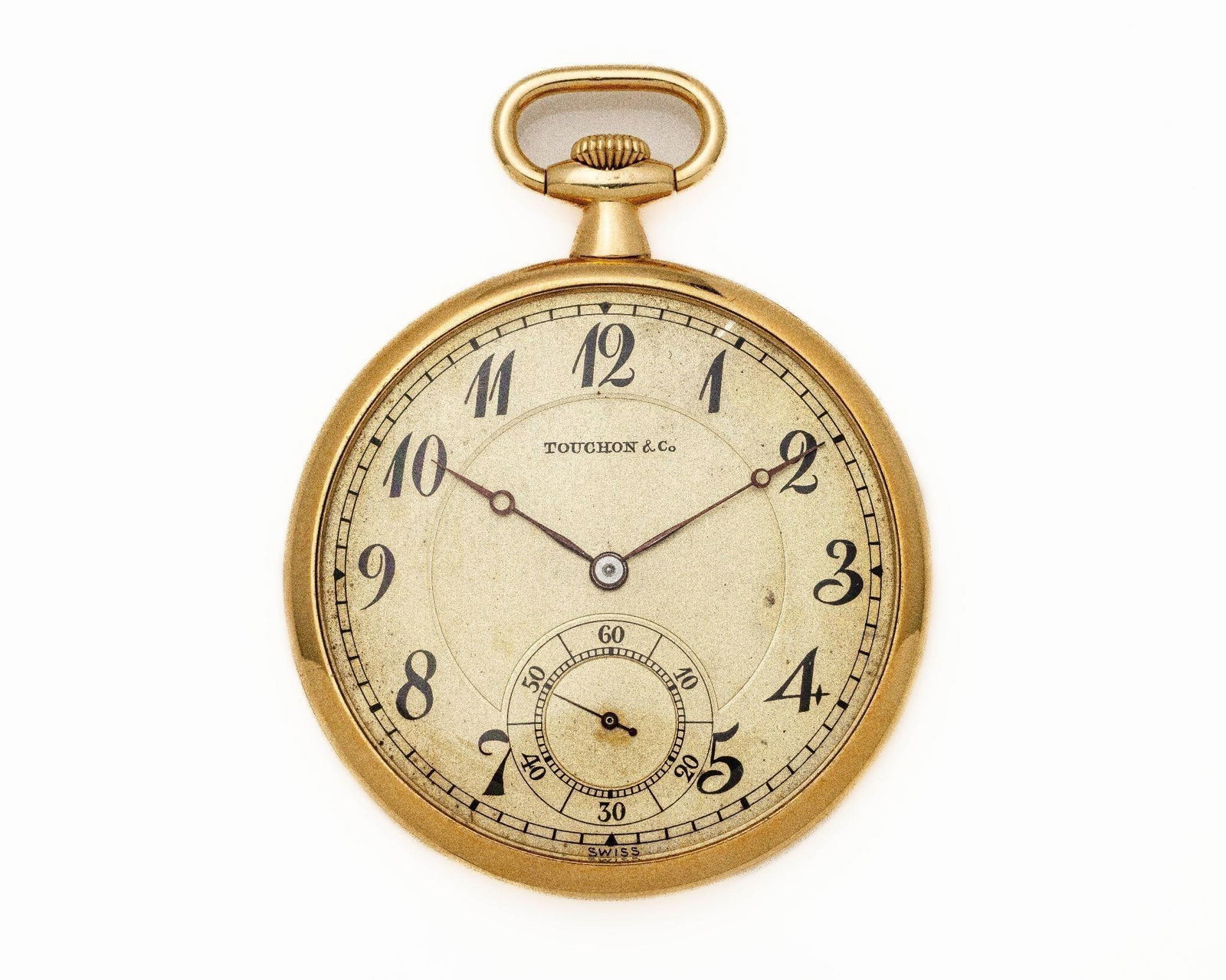 Antique Touchon & Co 18kt Gold Pocket Watch (1 of 8)