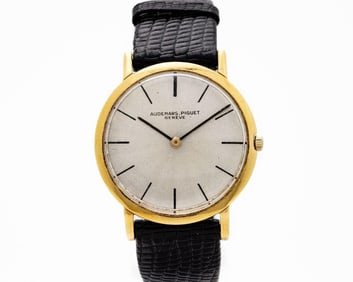 Audemars Piguet 18kt Gold Manual Wind Wristwatch