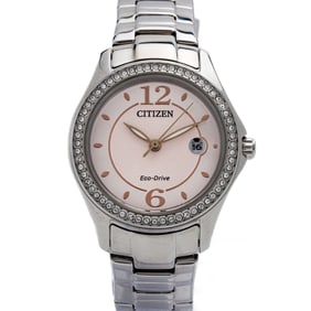 New Citizen Stainless Steel Eco-Drive WristWatch