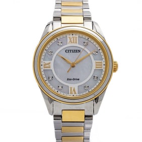 New Citizen Arezzo Stainless Steel Wristwatch