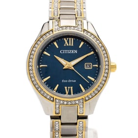 Citizen Silhouette Crystal Steel Eco-Drive Watch