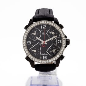Jacob & Co JC-M2 Black PVD Diamond Watch