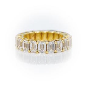 18kt Yellow Gold 6.00 ctw Diamond Eternity Band
