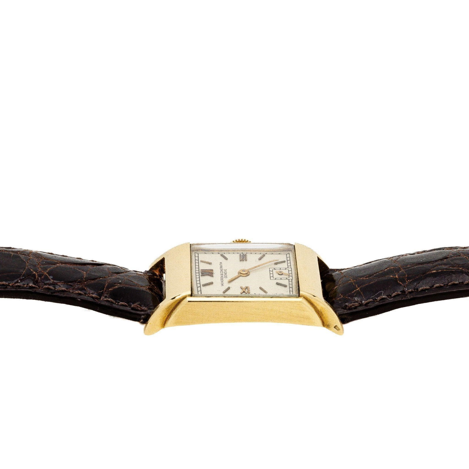 Vacheron Constantin 18kt Gold Deco Cal 458 Watch - 2