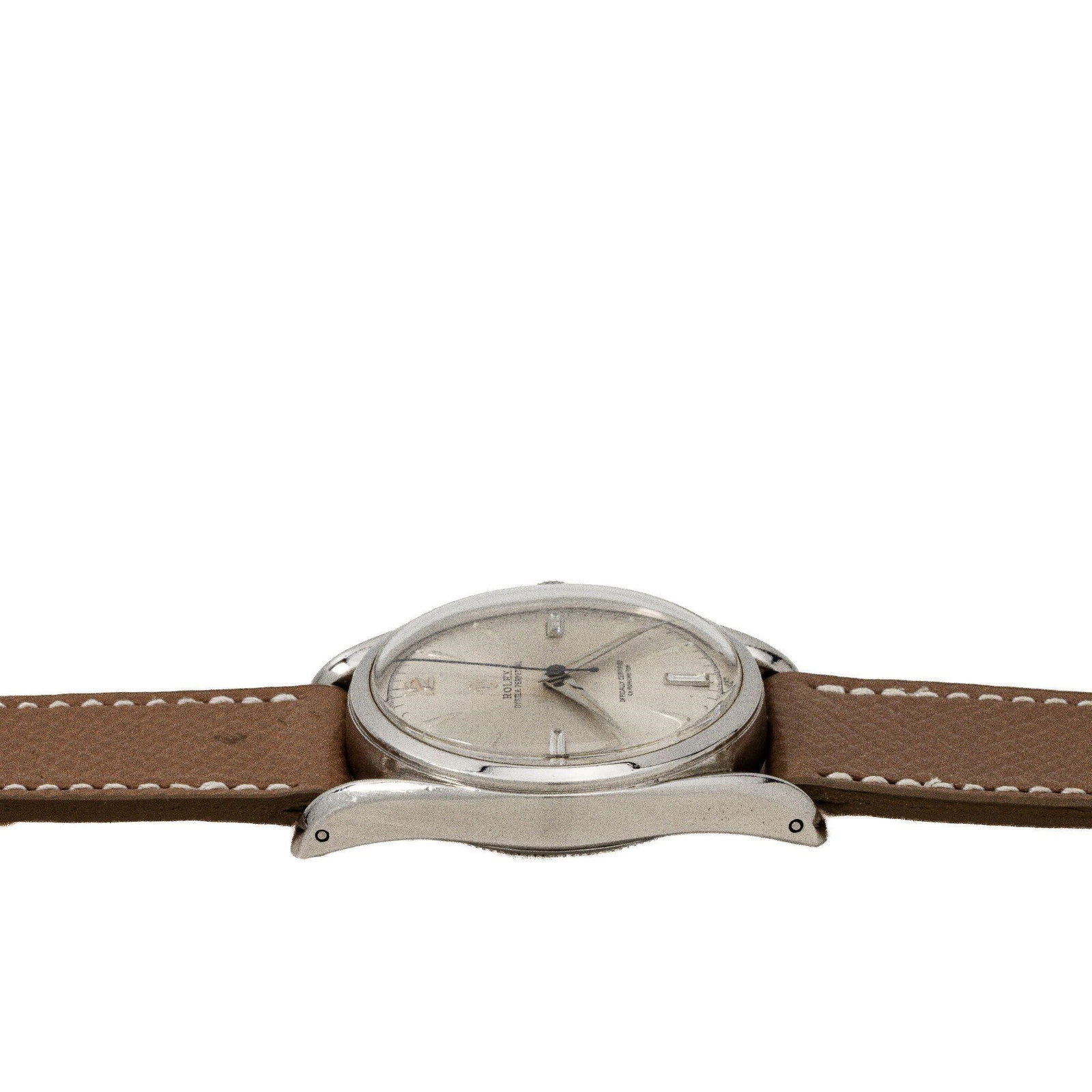 Rolex Ref. 5018 Bombé Automatic Steel Diamond Dial - 2