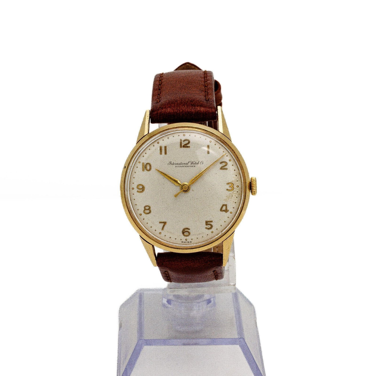 Vintage IWC 1940's 18kt Gold Manual Wrist Watch (1 of 7)