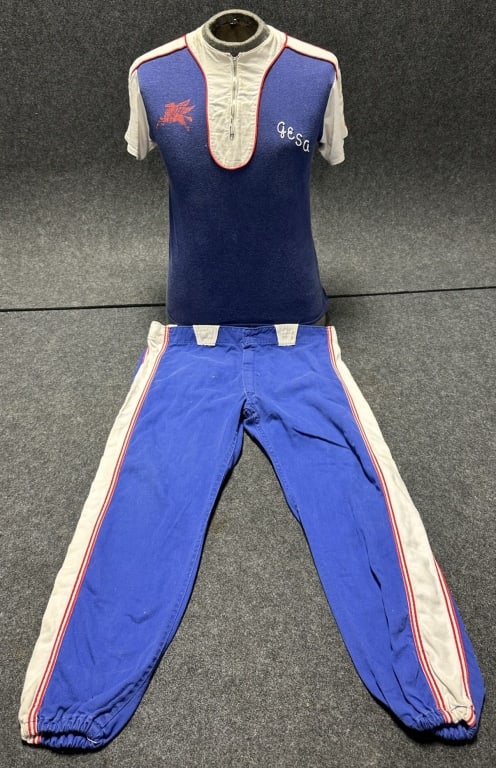 Shepherd's Mobil Gas Station Baseball Uniform (1 of 7)