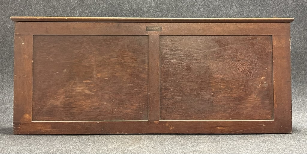 Denoyer Geppert Wooden Map Cabinet w/ 7 1920s Maps (1 of 9)
