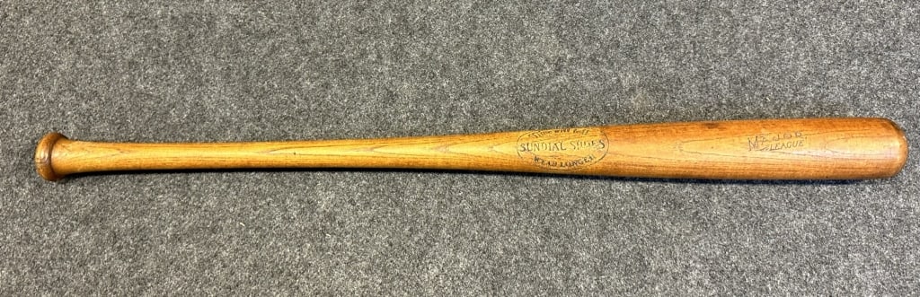 1920S SUN DIAL ADVERTISING MAJOR LEAGUE MODEL WOOD NICE CONDITION WITH FLAT SPOT ON KNOB , GOOD (1 of 5)