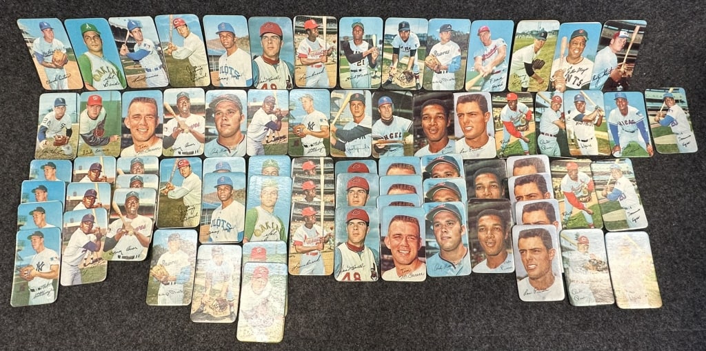 LARGE LOT OF 70 1970 TOPPS SUPER 27 DIFFERENT & DU STARTER SET, 1 2 3 8 9-12 14-18 20 22-27 29-35 (1 of 12)