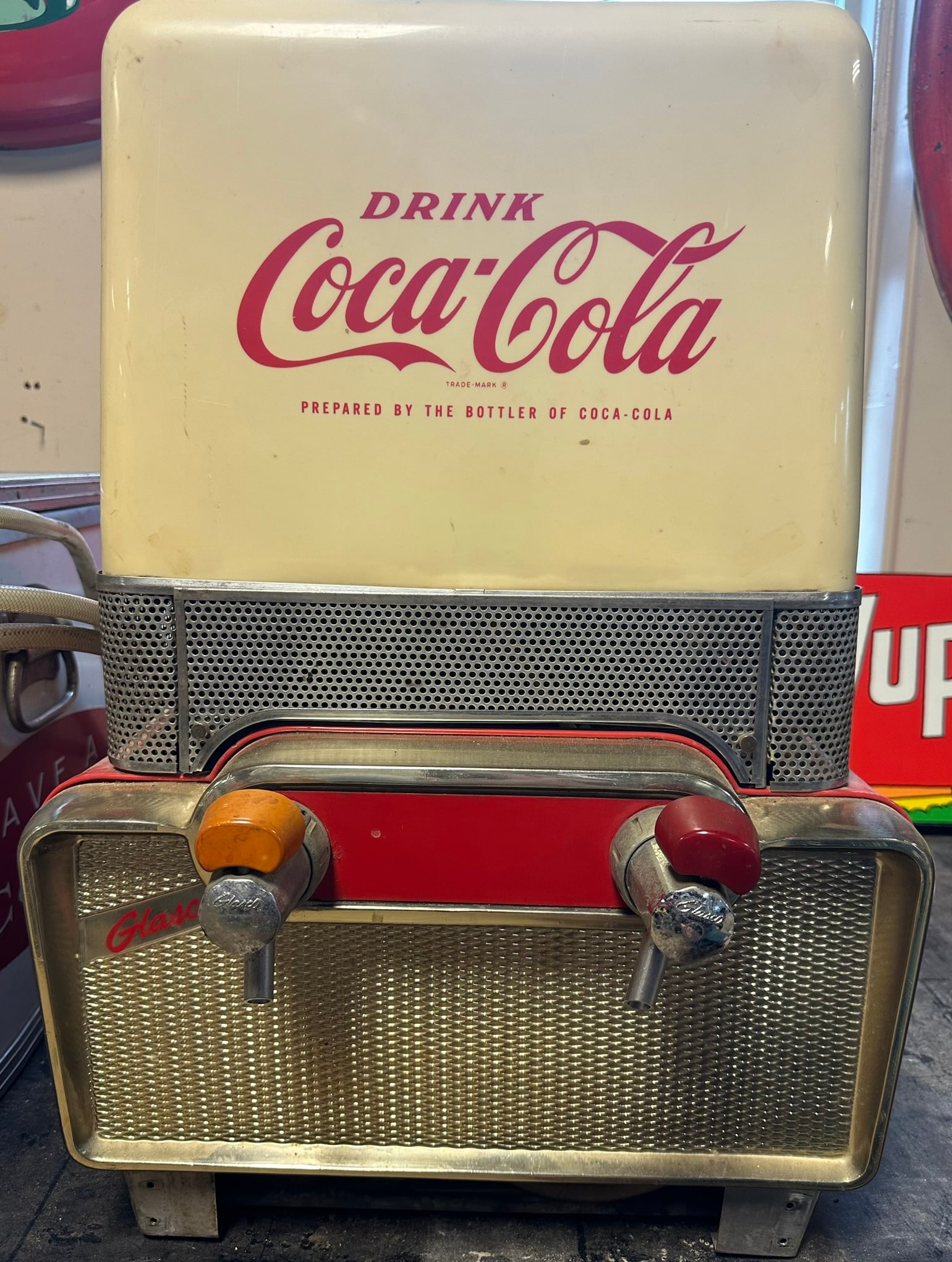 Coca Cola Table Top Glasco Dual Soda Fountain Dispenser Circa 1950s (1 of 7)