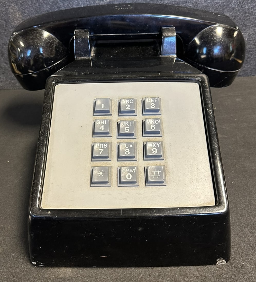 Massive Oversized Western Electric 16" Advertising Store Display Telephone: 16" x 17" x 10" - a few numbers need to be glued. 16"x4.5"x4" handle. Base is 17" x 10" - not marked