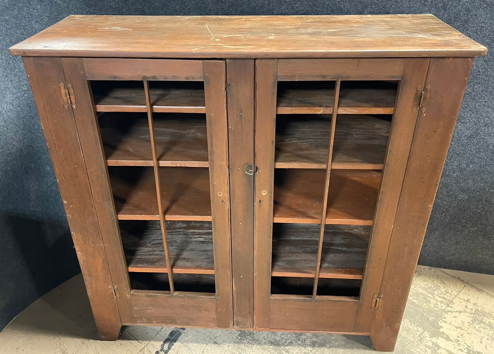 Antique Original 19th Century Primitive Pie Safe (1 of 7)