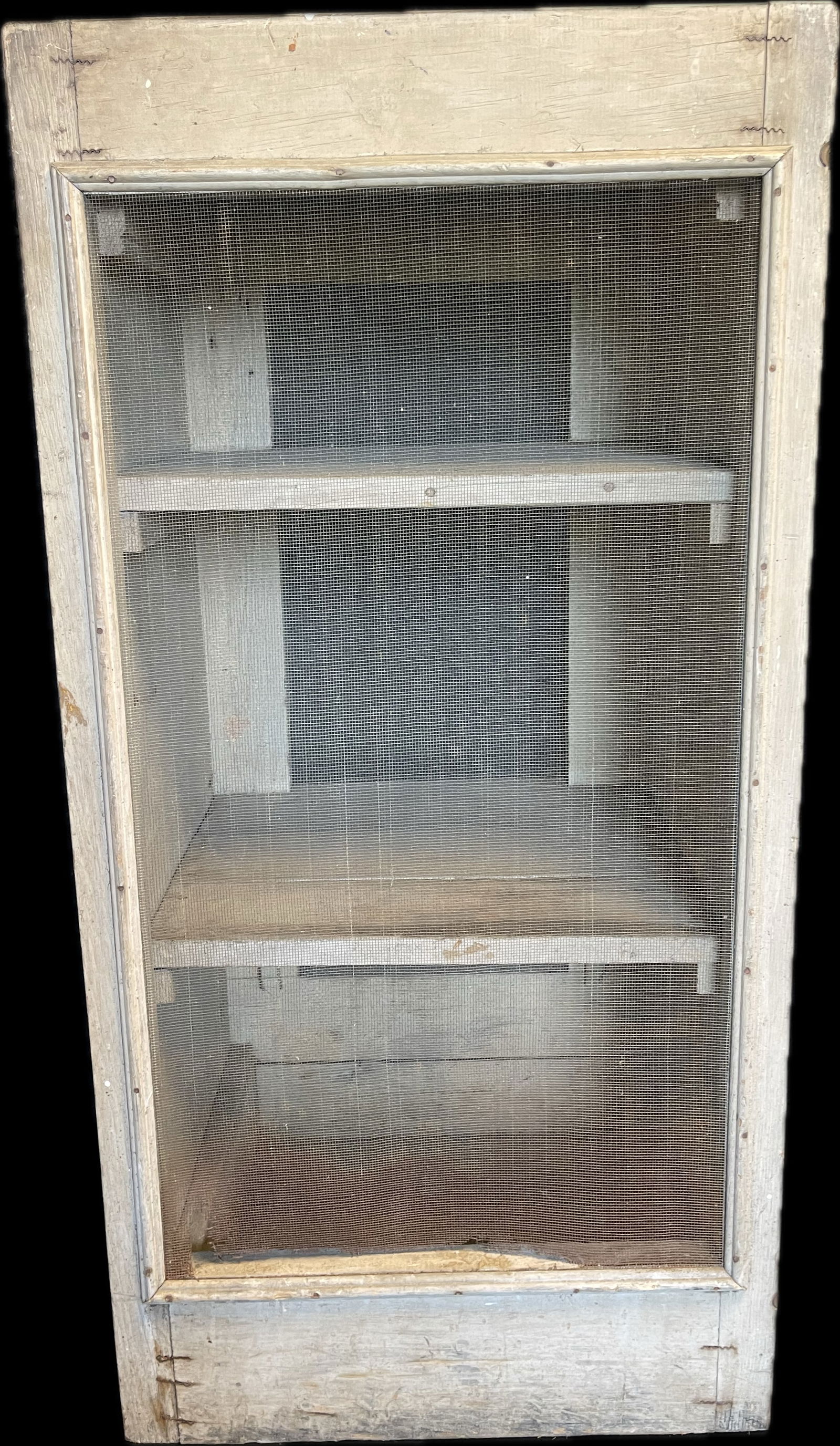 Late 19th Century Small Hanging Pie Safe (1 of 7)