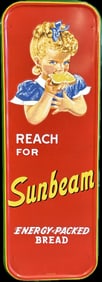 Reach For SUNBEAM Large self-framed Store Display Sign