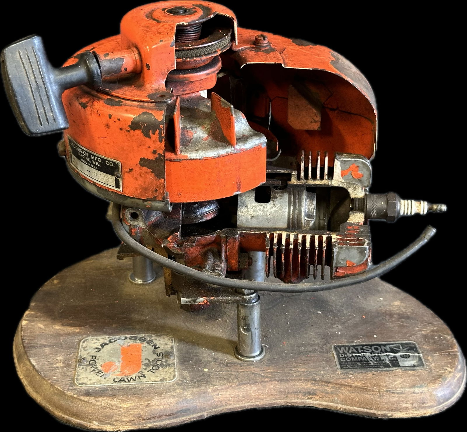 1950s 60s Jacobsen Power Lawn Tools Cut Away Salesmas Sample Store Display (1 of 8)