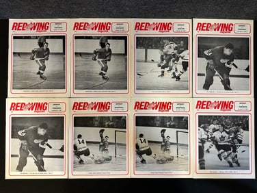 Lot 8 Red Wing Magazine Oct. 22, 1966-Nov. 12, 1966 - Near Mint