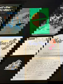 Colleen Howe Personalized & Signed Letter, Card & Book Signed by Entire Howe Family