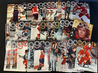 34 The National Hockey League Magazines Goal Nov. 6, 1974-Oct. 25, 1975 High Grade