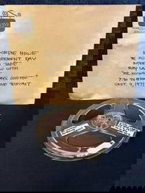 Gordie Howe's Retirement Day Audio Tapew/ Ray Lane Sep. 9, 1971